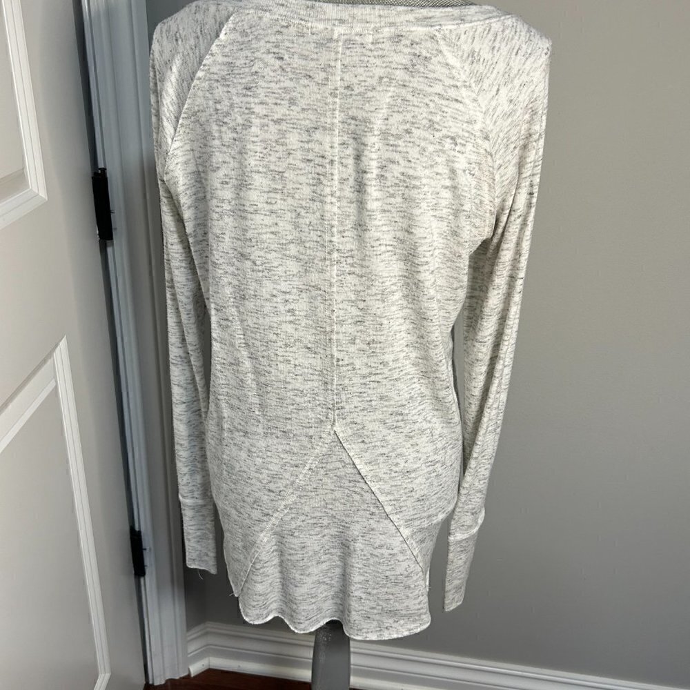 Michael Stars Brushed Knit Top Off White Size M EUC - Picture 4 of 4